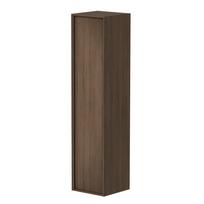Kame HOME vonios kambario aukštas spintelė 159,4 x 37,6 cm, rudos ąžuolo faneruotė