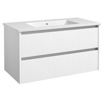 Vannos kambario spintelė Raguvos Baldai Urban su praustuvu 100 cm, 201137212