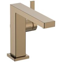Hansgrohe Tecturis E 110 CoolStart praustuvės maišytuvas su push-open nuotėkos užtvara, matinė bronza