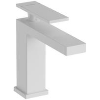 Hansgrohe Tecturis E 110 praustuvės maišytuvas su pop-up vandens nutekėjimo uždarymu, matinė balta