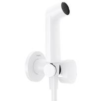 Bidetta maišytuvas Hansgrohe Round EcoSmart+ įmontuojamas baltas matinės 29232700