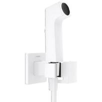 Bidė jaucėjkranė Hansgrohe Square EcoSmart+ Įmontuojama, balta matinė 29233700