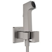 Bidė jaucėjkranė Hansgrohe Square EcoSmart+Įmontuojama, matinė juoda chromas 29233340