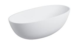 Vonia Omnires SHELL M+ Akmens masė 160 x 75 cm Balta Matinė