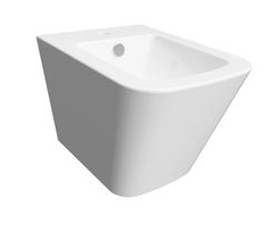 Pakabinamas bide Omnires FONTANA blizgus baltas