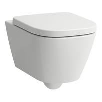 Pakabinamas tualeto puodas Laufen Meda Rimless H8201100000001, be dangčio, 360 x 540 mm, silent flush, baltas