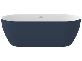 Vonia Ravak FREEDOM O TEC 1700x770 mm Akrilas Balta/deepsea blue / Perpildymas Balta
