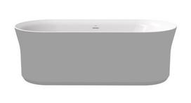 Vonia Ravak YPSILON 1800x800 mm Akrilas Balta/smoke grey / Balta nutekėjimas