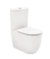 Tualeto puodas Sanindusa Sanibold Rimfree su Soft Close Easyclip dangčiu, baltas
