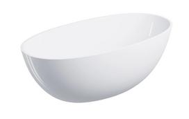 Vanna Omnires SHELL M+ Akmens masa 148 x 75 cm Balta Glancēta