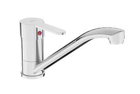 Virtuvės praustuvės maišytuvas JIKA Lyra Smart, žema išmetimo galvutė 210 mm, chromas