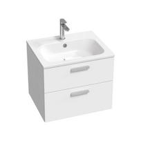 Vonios kambario spintelė Ravak SD 700 Chrome II (be praustuvo) Balta, chromuotos rankenėlės