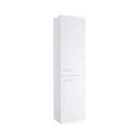 Aukštas spintelė Ravak SB 390 Chrome II L(kairysis) Balta, Rankena Balta