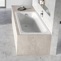 Vonia Ravak Chrome Slim 180x80 Balta akrilo
