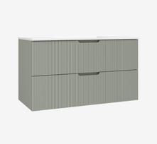 Vonios spintelė OZE Hipster (be praustuvo) 1200mm Sage Green