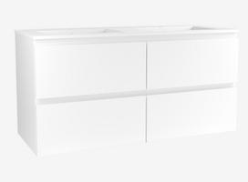 Vonios kambario spintelė OZE su praustuve COME 1400 mm balta