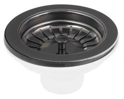 Orlaidė praustuvėms Bruckner 6/4", nerūdijantis plienas/juodas metalas 155.121.6