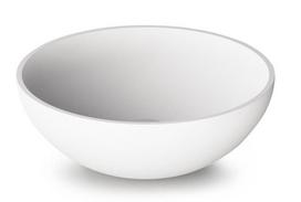 PAA ROUND ON SilkStone praustuvas Ø 410 mm baltas