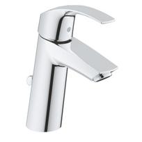 Vonios kambario praustuvo maišytuvas Grohe Eurosmart M-Size su pop-up ventiliumi, chromuotas 2339310E