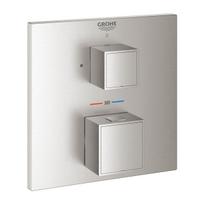 Vonios / dušo maišytuvas Grohe Grohtherm Cube įmontuojamas su termostatu supersteel 24153DC0