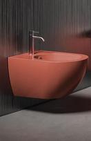 Pakabinamas bidė Hatria CENTRICA PURE VORTEX® Terra Di Siena Y9DB54