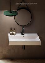 Vonios kambario praustuvas Hatria Lavabo 1000x46.5 cm, baltas BH1000465011TS0