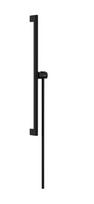 Dušo komplektas Hansgrohe Unica S Puro dušo strypas 650 mm su Isiflex 1600 mm žarna 24402670 Matinė juoda