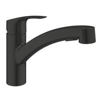 Virtuvės kranas Grohe Eurosmart Juodas Matinis 303052431