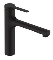 Virtuvės Maišytuvas Hansgrohe Zesis M33 160 ištraukiamas Juodas Matinis 74822670