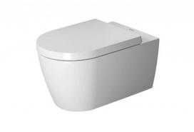 Pakabinamas klozetas Duravit ME by Starck WonderGliss Rimless su SoftClose dangčiu Baltas 45290900A11