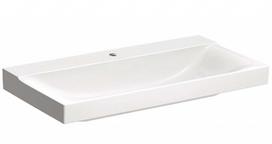 Vonios praustuvas Geberit Xeno 2 su KeraTect 90x48 cm Balta 500.531.01.1