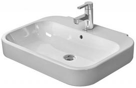 Vonios kambario praustuvas Duravit Happy D.2 WonderGliss 60x48 cm, baltas