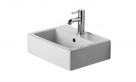 Vonios kambario praustuvas Duravit Vero 45x35 cm, baltas