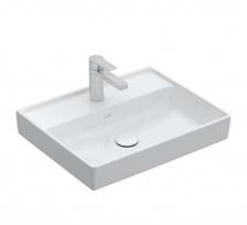 Vonios kriauklė Villeroy & Boch Collaro 60x47cm TitanCeram keramika su CeramicPlus danga, Balta 4A3361R1