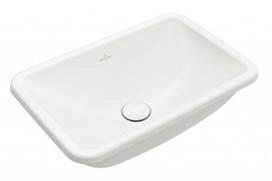 Vonios kriauklė Villeroy & Boch Loop&Friends 68x45 cm TitanCeram keramika su CeramicPlus, įmontuojama, balta 4A6600R1