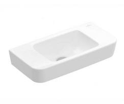 Vonios kriauklė Villeroy & Boch O.novo Compact 50x25cm, AntiBac ir CeramicPlus apdaila, Balta 434253T2