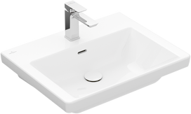 Villeroy & Boch Subway 3.0 praustuvas, 60x47 cm TitanCeram keramika su CeramicPlus apdaila, balta 4A706GR1