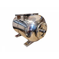 Hidroforas (slėginis indas) Ceva 24L nerūdijančio plieno horizontalus (YHS-24 Inox)