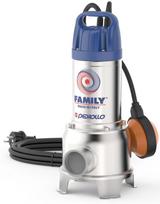 Panardinamas (nuotekų) siurblys Pedrollo FAMILY 0,5 kW 230 V