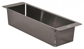 Kriauklės sietas Grohe brushed hard graphite 40853AL0