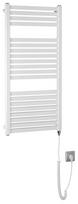 AQUALINE Tondi-E elektrinis rankšluosčių džiovintuvas / radiatorių 45x97 cm, 300 W, baltas DE450T