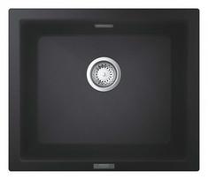 Virtuvės kriauklė Grohe K700 granito su automatinė ištrauka, 53x46 cm Whisper izoliacija, juoda 31654AP0