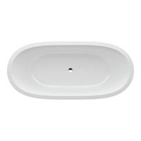 Vonia Laufen Il Bagno Alessi One akmens masės 1780 x 820 x 460 mm Balta