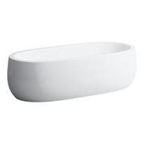 Laufen Il Bagno Alessi One laisvai pastatoma akmens masės vonia 1830 x 870 x 530 mm Balta