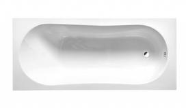Akrilinė vonia Aqualine Jizera, 140x70x39 cm, balta G1470