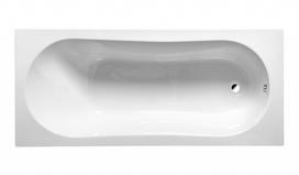 Vonia Aqualine Jizera, 160x70x39 cm, akrilas, balta G1670