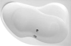Vonios AQUALINE Cidlina 150, 148x105x45 cm, akrilo, be kojų, dešinė, balta G3619