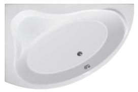 Vonia Aqualine Orava 148x90x38 cm, akrilo, kairė, balta G1590