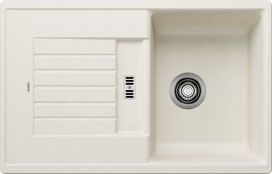 Virtuvės kriauklė BLANCO ZIA 45 S SILG Soft white O.AF SILGRANIT™ 527200