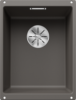 Virtuvės kriauklė BLANCO SUBLINE 320-U SILG Volcano grey O.AF SILGRANIT™, PuraDur™, vulkano pilka 527343